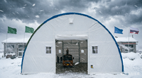 Auvent de garage/de stockage multifonctionnel moderne en acier thermolaqué, imperméable, résistant aux UV, installation rapide, design personnalisable