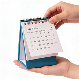 Calendario de Escritorio Grande y <span class=keywords><strong>Sencillo</strong></span> 2026 con Pegatinas, Calendario Mensual para Planificar, Organizar Horarios con Notas y Memorandos - Product Image 2