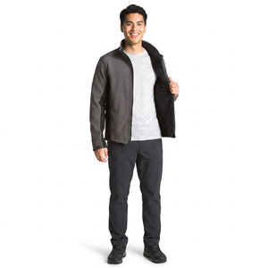 Wholesale Breathable Softshell <b>Jacket</b> for <b>Winter</b> Thickened <b>Waterproof</b> and Wear Resistant for Outdoor Activities Zipper Closure - Product Image 1