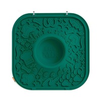 Tapis de léchage antidérapant en silicone pour chien, distributeur lent, tapis d'enrichissement alimentaire pour animaux de compagnie