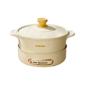 Daewoo <b>Electric</b> Hot Pot 2.5L Multi Functional Mini Cooker For 1-4 People Family Meals - Product Image 2