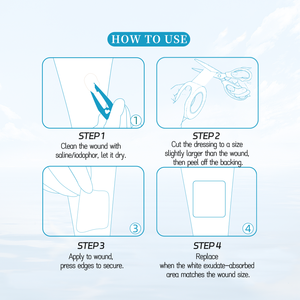 Hydrocolloid Bandage Roll Medical Grade Cut-to-Size <strong>Blister</strong> Tape for Running &amp; Hiking Waterproof <strong>Skin</strong> Protection Fast Healing - Product Image 6