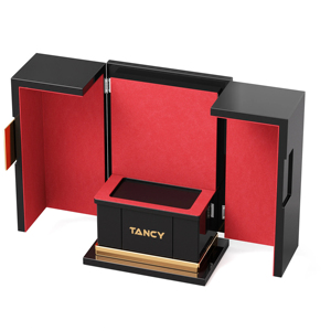 <span class=keywords><strong>Caja</strong></span> <span class=keywords><strong>de</strong></span> Embalaje <span class=keywords><strong>de</strong></span> Vino Rectangular Sofisticada <span class=keywords><strong>de</strong></span> MDF con Tapa Abatible, Reciclable, para Marcas <span class=keywords><strong>de</strong></span> Licores Artesanales y Salas <span class=keywords><strong>de</strong></span> Degustación - Product Image 1