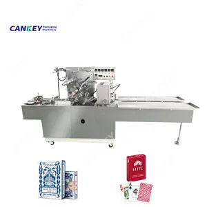 Professional Supplier Automatic Wrapping Cigarettes Poker Box Cellophane Wrap Machine For Perfume Box