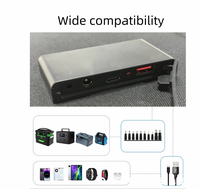 Panneau solaire pliable portable 60W A60, alimentation pour camping, chargeur USB, étanche IP67, double sortie USB-A/Type-C