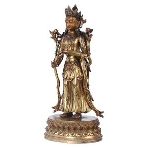 Tùy chỉnh trang trí nội thất đồ trang trí đền/tư nhân phật tượng thờ phượng Bộ sưu tập tôn giáo Phật Tượng điêu khắc