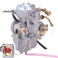 Hensim HS400 Jianshe JS400 Mountain Lion ATV moto carburateur pour réservoir 400 Scout 400U