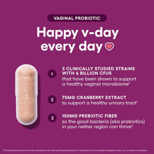 Probiótico OEM para Mujeres Adultas, 50 Millones de UFC, 6 Cepas Diversas, Apoyo Inmunológico, Gestión de Energía, Salud Digestiva, 30 Cápsulas - Product Image 3
