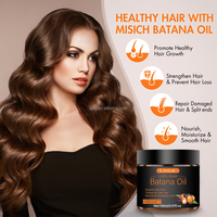 Aceite de Batana Crudo para el Crecimiento del Cabello, 100% Natural Puro, Aceite de Botana Orgánico del Dr. Sebi para Prevenir la Caída del Cabello, Mejora el Grosor