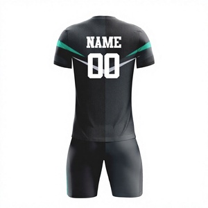 Uniforme de Fútbol de Manga Corta Transpirable con Impresión Digital Premium, Listo para Enviar, Fabricante de Camisetas Personalizadas para Equipos - Product Image 2