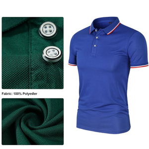 Wholesale High Quality Ice Silk Fabric Breathable Summer <strong>Polo</strong> Shirt Custom LOGO Short Sleeve Men Sport <strong>Polo</strong> T Shirt - Product Image 3