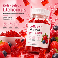 Gummies de collagène sain avec biotine, glutathion et peptides marins pour la beauté des cheveux, de la peau et des ongles