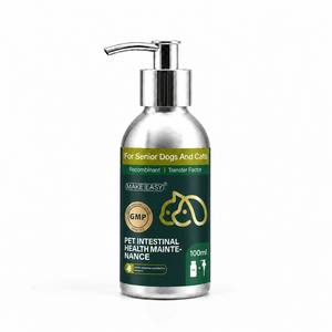 Lisozima Ricombinante Liquido Orale con Fattore di Trasferimento per Cani e <span class=keywords><strong>Gatti</strong></span>, Supporto per la Salute Gastrointestinale, Gocce per l'Intestino degli Animali Domestici - Product Image 1