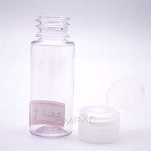 Envase de <span class=keywords><strong>Viaje</strong></span> para Cosméticos, Dispensador Transparente de PET/<span class=keywords><strong>PCR</strong></span>, Mini Botella Exprimible de 18 ml - Product Image 2