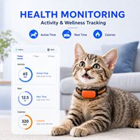 Localizador GPS 2G Impermeable, Monitoreo Familiar Multiusuario, Seguimiento de Salud y Actividad, Recordatorio de Horario de Alimentación, Alarma Remota