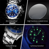 Montres personnalisées OEM 5885, modèles de montres Water Ghost, vente en gros de montres étanches, montres électroniques pour couples, commerce extérieur, montres à quartz
