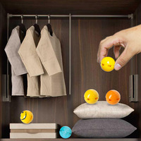 Lot de 2 boules de parfum solides OEM pour chaussures, placard, tiroir, voiture, désodorisant, marque privée OEM