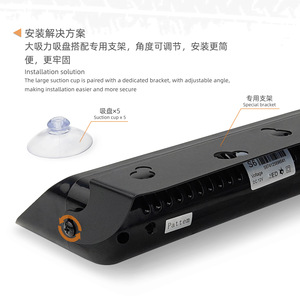 Feu d'avertissement stroboscopique <span class=keywords><strong>LED</strong></span> <span class=keywords><strong>pour</strong></span> éclairage extérieur automobile conçu <span class=keywords><strong>pour</strong></span> les véhicules d'urgence Affichage de pare-brise Utilisation en <span class=keywords><strong>voiture</strong></span> - Product Image 2