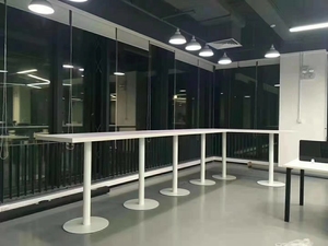 Chân bàn gang đúc màu tùy chỉnh, đế bàn tròn nhà hàng, cột nâng bàn cao cho quầy bar - Product Image 6