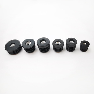 Tuerca Cuadrada de Plástico Shih Hung, Inserto de Rosca de Plástico Negro para Patas de Muebles y Sofás, Tamaño Ajustable - Product Image 2