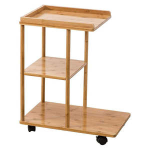 Schreibtisch Smart c Shaped Bamboo Wooden Side <strong>Tables</strong> <strong>Mesas</strong> De Centro Bedside <strong>Table</strong> for Living Room Luxury - Product Image 5