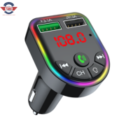 Reproductor Mp3 inalámbrico de alta calidad para coche, Radio USB con diente azul, tipo avanzado, descarga de música, F5High
