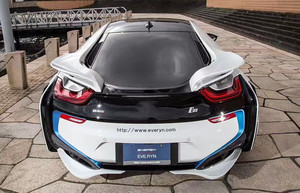 สปอยเลอร์ท้ายคาร์บอนไฟเบอร์สำหรับ BMW I8 ใหม่ พร้อมกันชนรถยนต์คาร์บอนไฟเบอร์ - Product Image 2