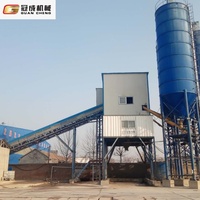 Planta Mezcladora de Concreto HZS60 de 60m³/h, Equipo Compacto para Dosificación de Concreto