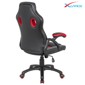 Chaise de jeu Silla <span class=keywords><strong>Gamer</strong></span> en promotion, confortable, en cuir PU, pivotante, inclinable, avec refroidissement et hauteur réglable - Product Image 5