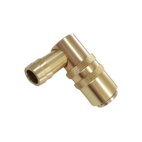 TV6510 9013 2019/90 TALKOB 180 ℃ Débit Moule Refroidissement Partie 90 Coude Tuyau Pagode Plug 13mm Laiton Mamelon Femelle Accouplement Rapide Prises