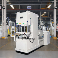 Máquina de Moldeo por Inyección Hidráulica Vertical Tipo C - Bomba ABS de 120 Toneladas, Alta Productividad