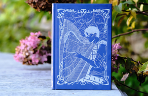 Livre d'histoire en carton avec peinture au spray de luxe, couverture rigide A5, papier fantaisie, design gaufré, reliure cousue - Product Image 6