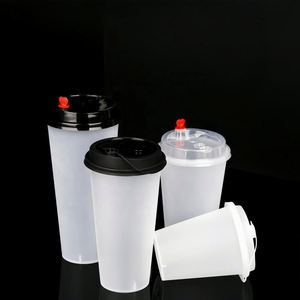 Gobelets jetables en PP de plusieurs tailles, personnalisables avec logo, impression haute qualité, gobelets en plastique abordables pour café - Product Image 4