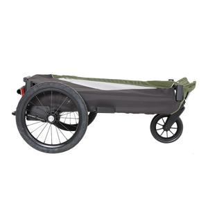 Remolque de Carga Plegable para Bicicleta Morething, Tela Oxford 300D, Capacidad de 60 kg, Transportador de Equipaje para Jardín, Viajes, Patio, Herramientas, Enganche Resistente - Product Image 6