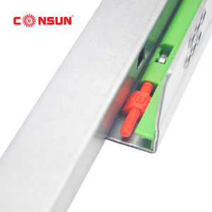 Wardrobe Cabinet <strong>Hardware</strong> Full-extension Drawer Slide, Factory <strong>Kitchen</strong> <strong>Hardware</strong> Concealed Soft Closing Slide - Product Image 2