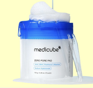 แผ่นมาส์กหน้า MEDICUBE Zero Pore Pad 2.0 70 ชิ้น/155 กรัม ผสมวิตามินซีและไฮยาลูรอน - สินค้าขายดีจากเกาหลีเพื่อผิวกระจ่างใสไร้รูขุมขน - Product Image 4