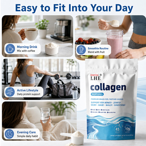 Suplemento de Colágeno Shecome al por Mayor, Fabricante de Proteína Hidrolizada Tipo 1 y 3, Péptidos de Colágeno en Polvo para el Cabello y la Piel - Product Image 3