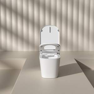 โถสุขภัณฑ์อัจฉริยะ I6 แบบตั้งพื้น ระบบไซฟอน 3.0L-4.5L ทำงานอัตโนมัติ พร้อมฟังก์ชั่นไฟส่องสว่าง สำหรับใช้ในบ้านและเชิงพาณิชย์ - Product Image 1