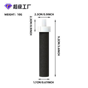 Cartouche de filtre à eau au charbon actif Super Factory 9,2 cm portable pour bouteilles d'extérieur S004 - Product Image 1