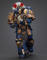 Dark Source 40k Extreme Warrior JT01536 Rifle de Precisión, Espada Motosierra y Pistola, Soldado con Armadura de Artefactos 1/18