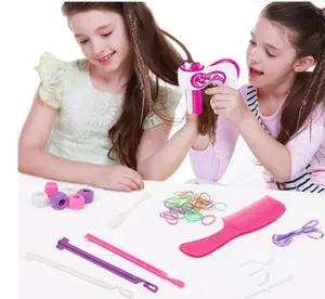 DIY eléctrico automático trenzado de pelo DIY juguete de juego de simulación para niños herramienta de peinado Twist máquina trenzadora juguetes para niñas