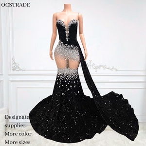 On Sale Amazon Black Gold Dress Elegant Chiffon Material