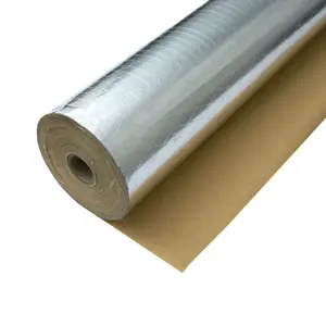 reinforced aluminum paper reflective insulation heat shield roof paper foil insulation