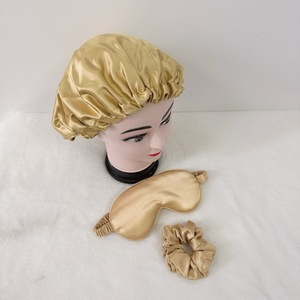 Máscara de Ojos de seda satinada para dormir de alta calidad con juego de gomas - Product Image 5