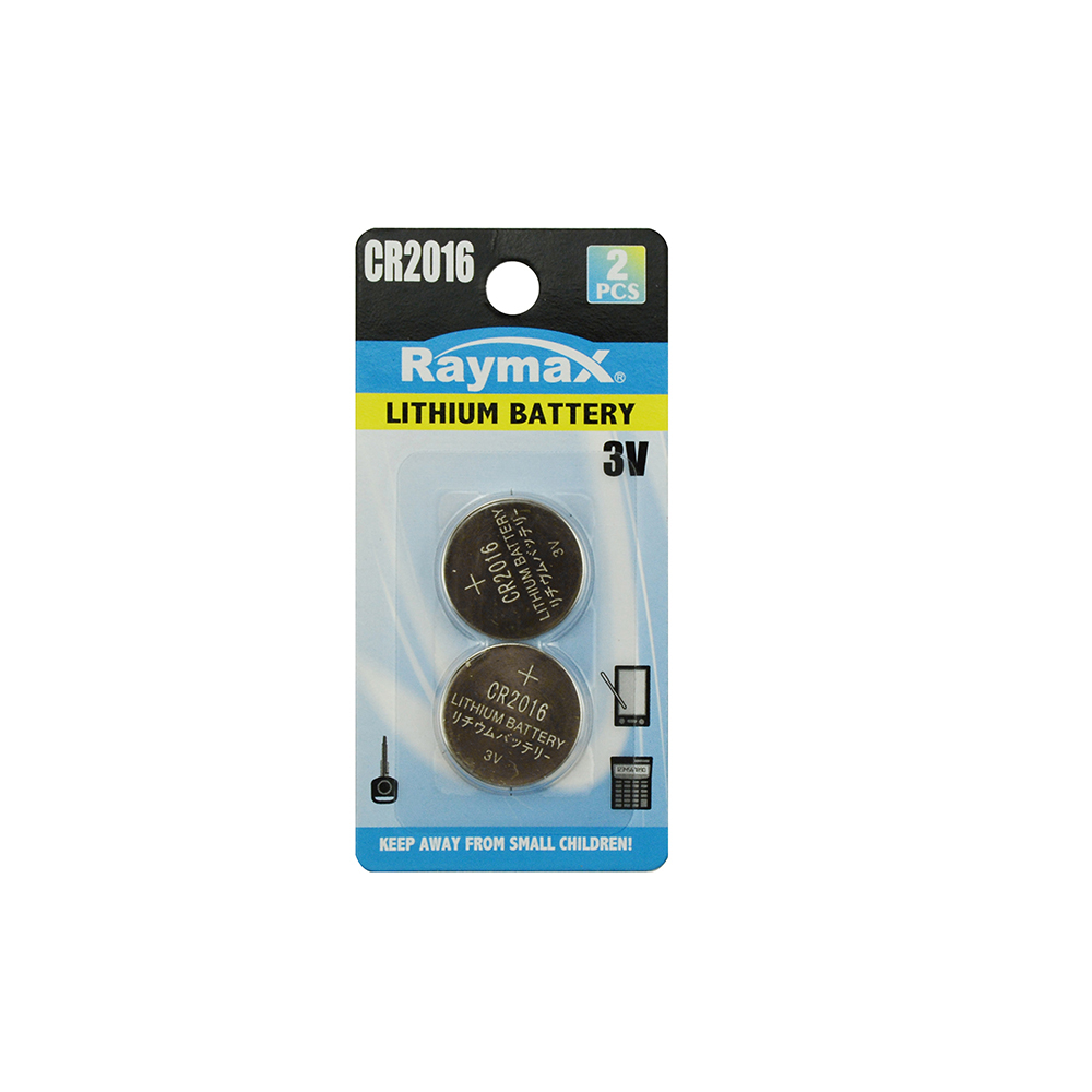 Raymax Factory Supply Battery Cell OEM 80mAh 3V Coin Li-ion Cell CR2016 Lithium Button Battery · image 2