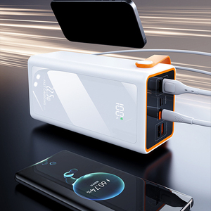 Batteries externes d'urgence 80000mAh USB Type C avec lumière LED 22.5W 90000mAh, affichage numérique, station d'alimentation pour camping en extérieur - Product Image 4