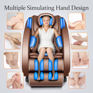 Silla de masaje eléctrica de cuerpo completo, masajeador de lujo de gravedad cero, 4d, venta al por mayor de fábrica - Product Image 3