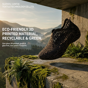 أحذية رياضية عصرية مطبوعة بتقنية ثلاثية الأبعاد، تصميم مستقبلي مع فتحات للتهوية، أحذية رياضية كاجوال أنيقة - Product Image 5