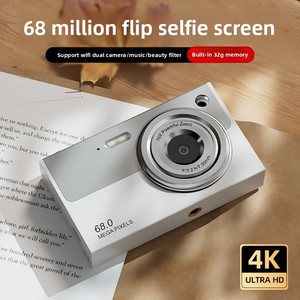กล้องดิจิตอล 68MP 4K พร้อมซูม 16 เท่า รองรับ Wifi ในตัว หน่วยความจำ 32GB สำหรับถ่ายภาพและบันทึกวิดีโอ - Product Image 4