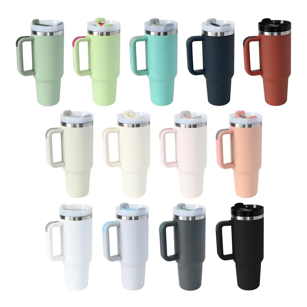 Hot Selling Competitive Price Drinking Cup 40 Oz Tumbler With Handle Vacuum Flask Insulated Water Bottle Sport Water Bottle